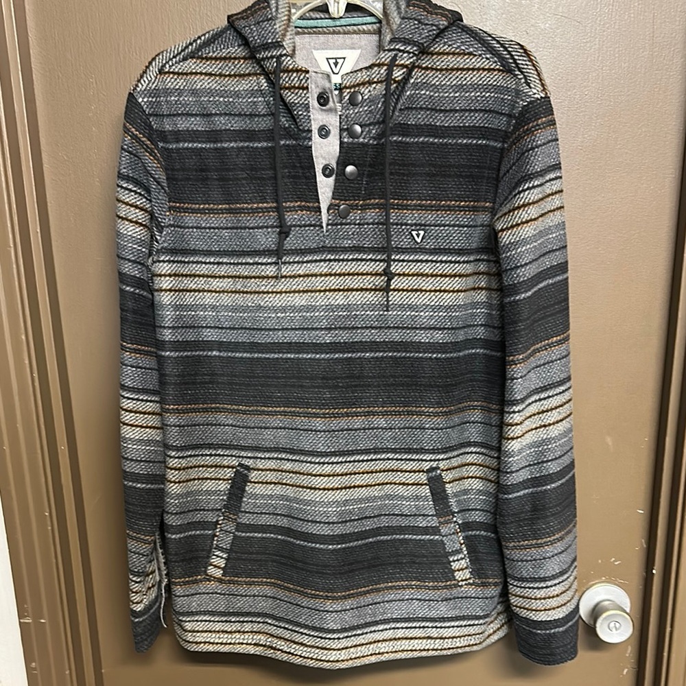 VISSLA Eco-Zy Descanso hooded popover soft brushed heavy weight fleece
